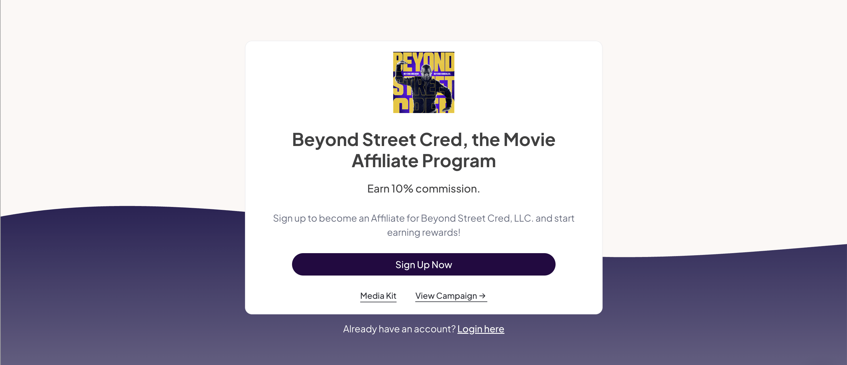 Support Beyond Street Cred on Kickbooster